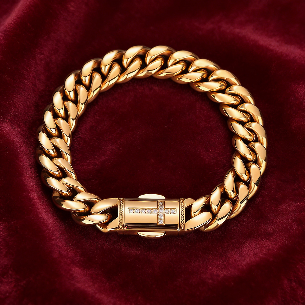 Cuban Link Chain 12Mm - ESKEEM Vente en gros Chaîne cubaine