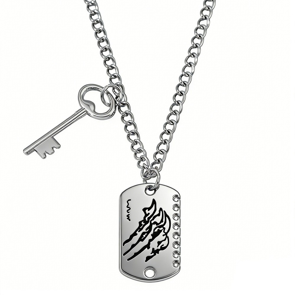Anime Pendant Necklace - Collier de mode pour couple Caleb