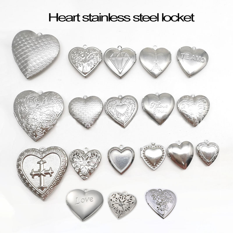 Heart Locket Necklace Photo - Love Coussins Locket Station, Cadre photo