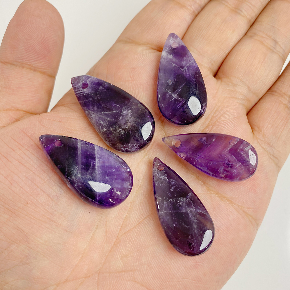 Pendentif en Pierre Naturelle  - Crystal Pendant Necklace Natural Stone avis et prix