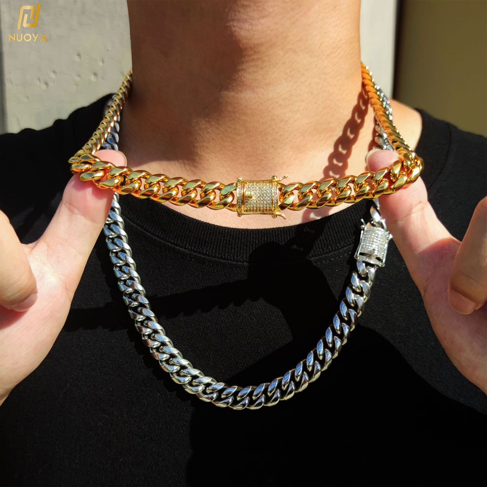 Chaîne cubaine Hip Hop 6-12mm, - Cuban Link Chain 12Mm avis et prix