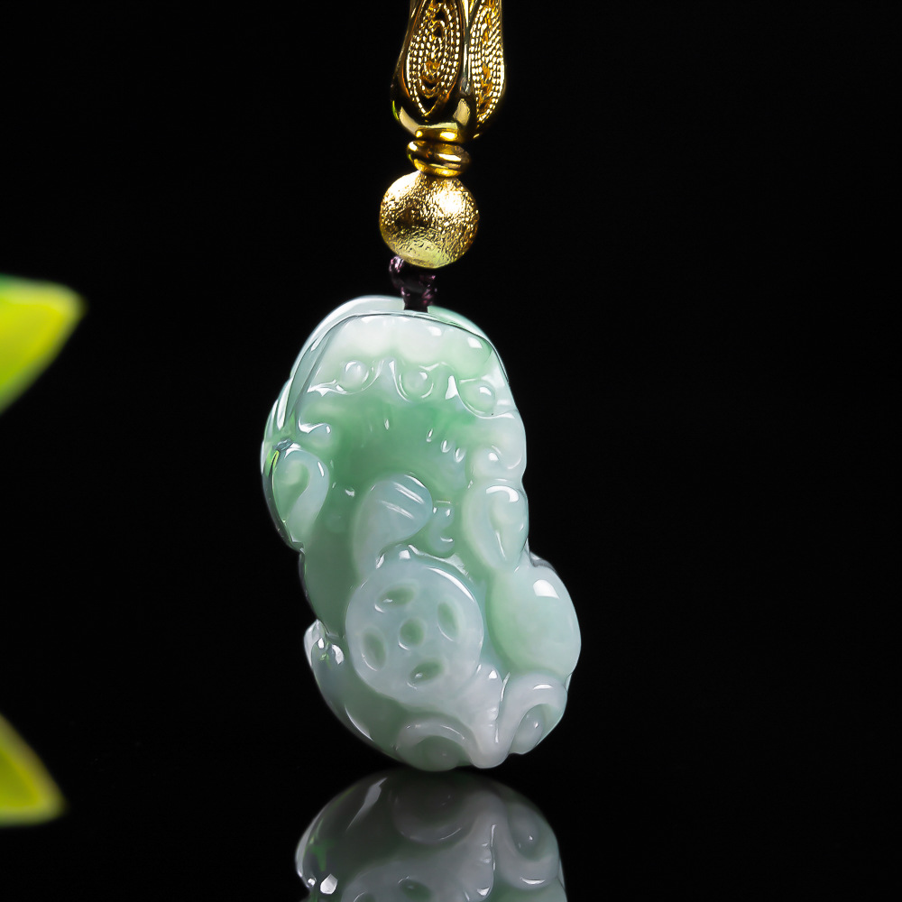 Naturel birman une émeraude po - Necklaces avis et prix