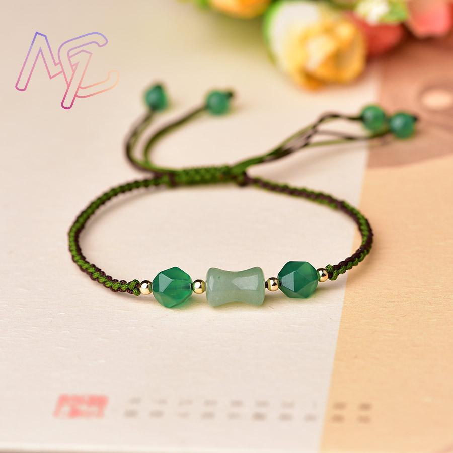 Bracelets en perles de Jade na - Bracelets avis et prix