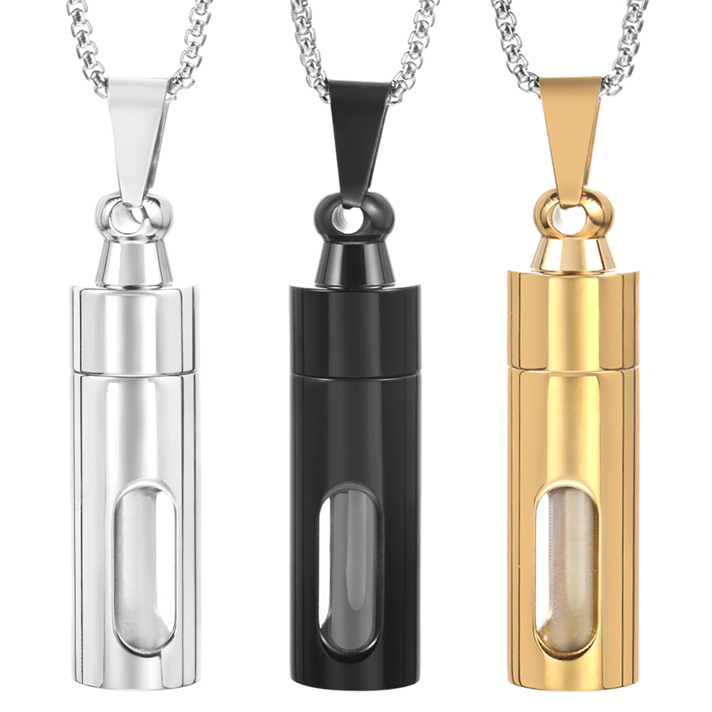 Récipient en verre ouvert en s - Heart Locket Necklace Photo avis et prix