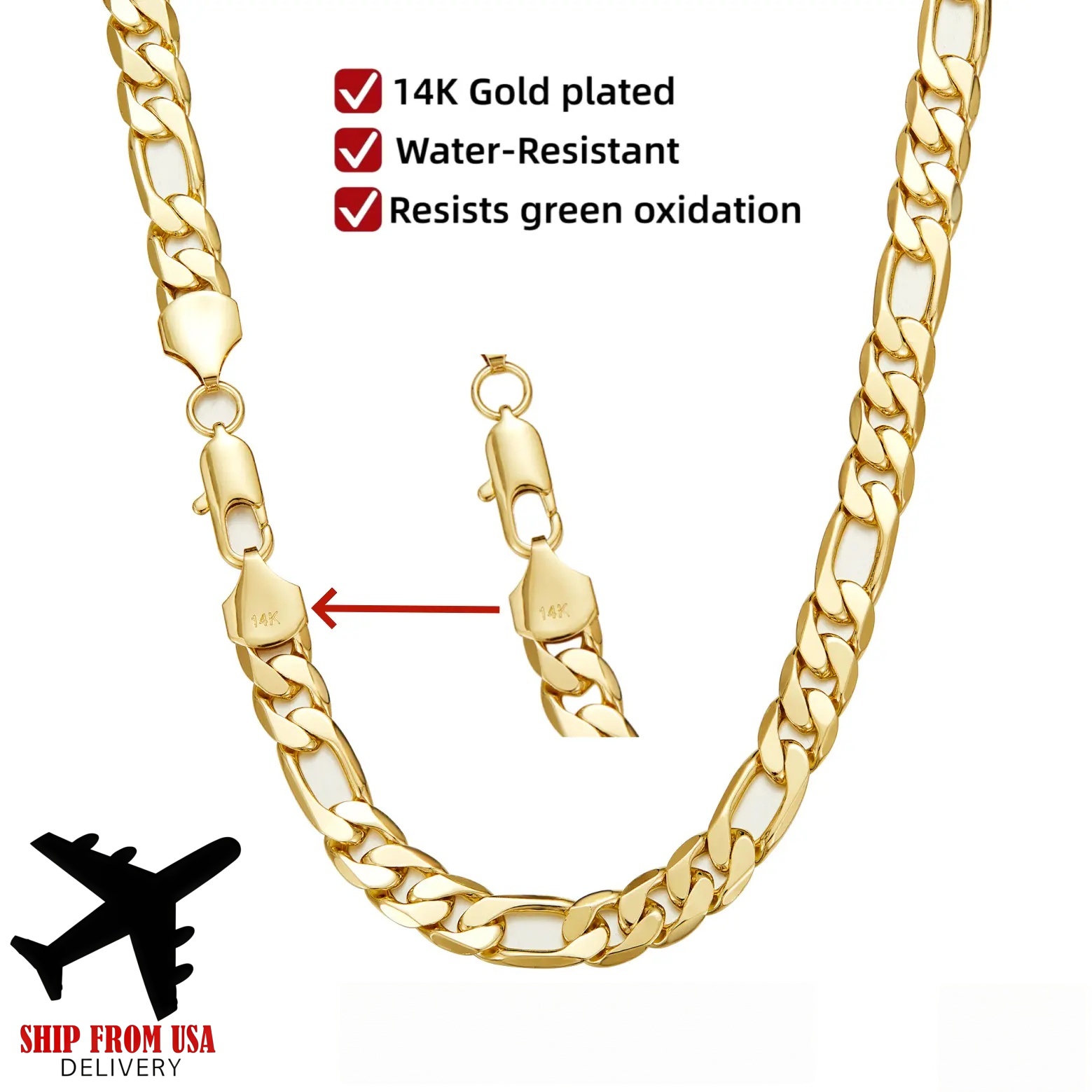 Collier chaîne cubaine 3:1 pla - Cuban Link Chain 12Mm avis et prix