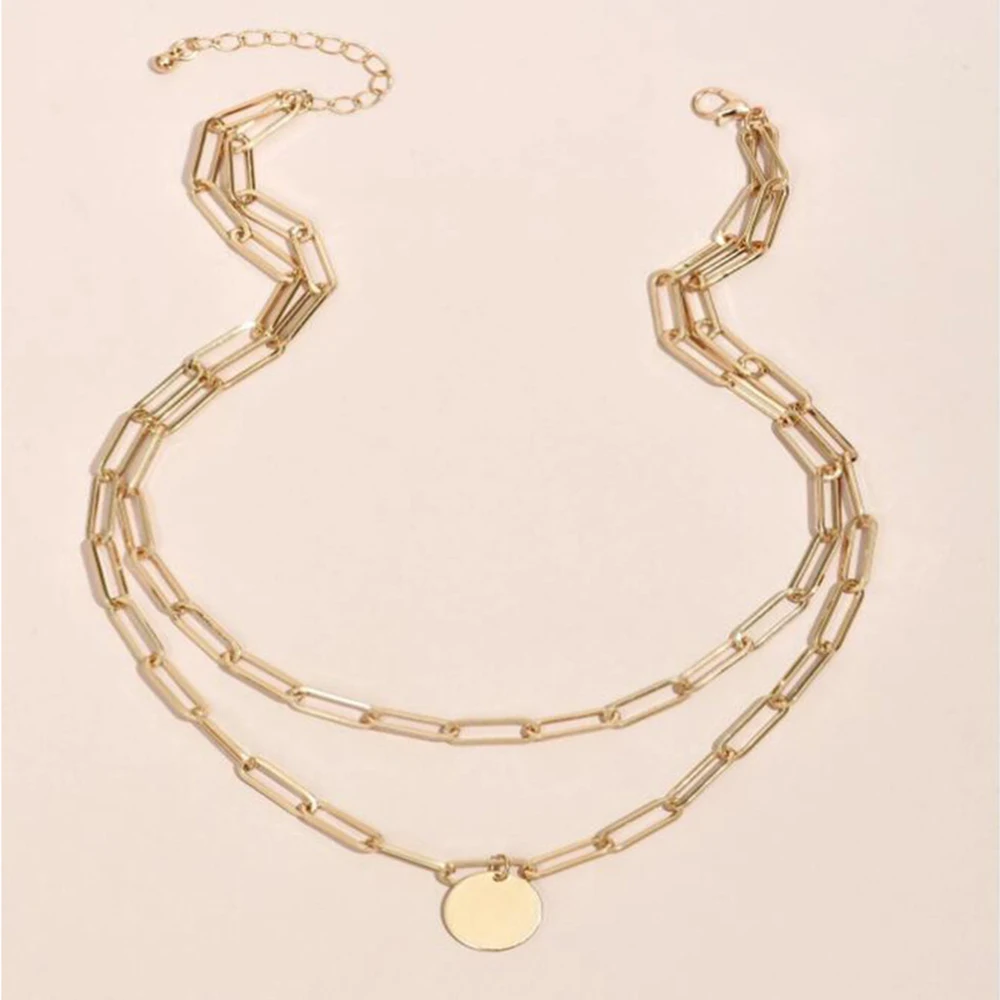 SUMENG – collier à breloques r - Layered Pendant Necklace Aesthetic avis et prix