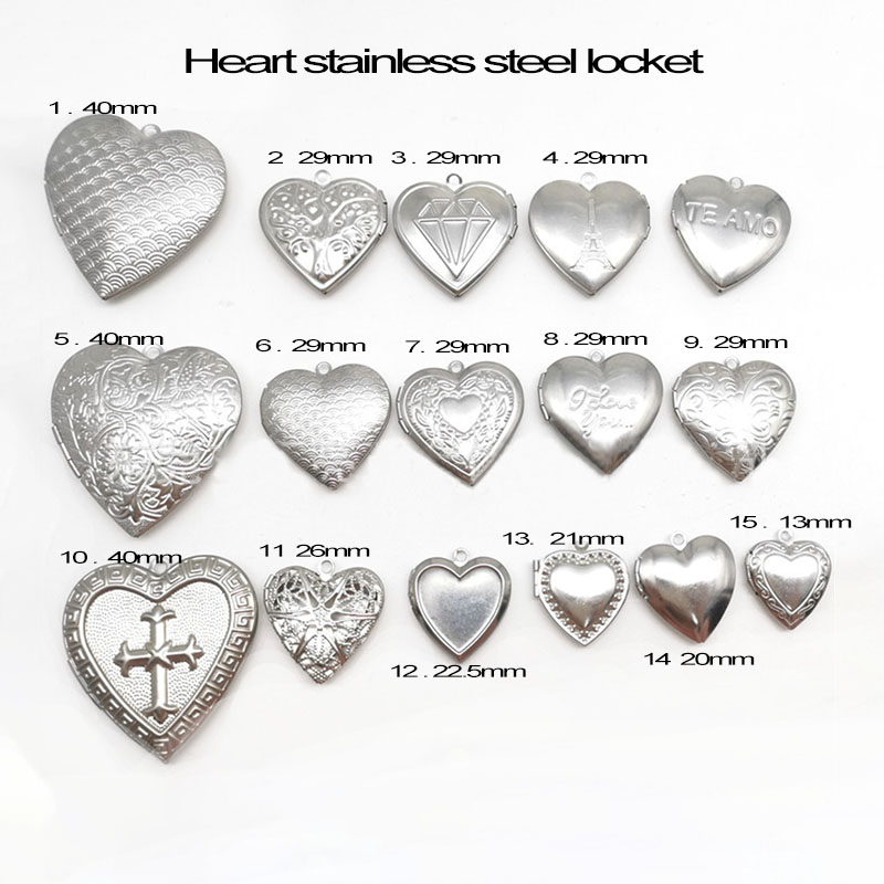 Love Coussins Locket Station,  - Heart Locket Necklace Photo avis et prix