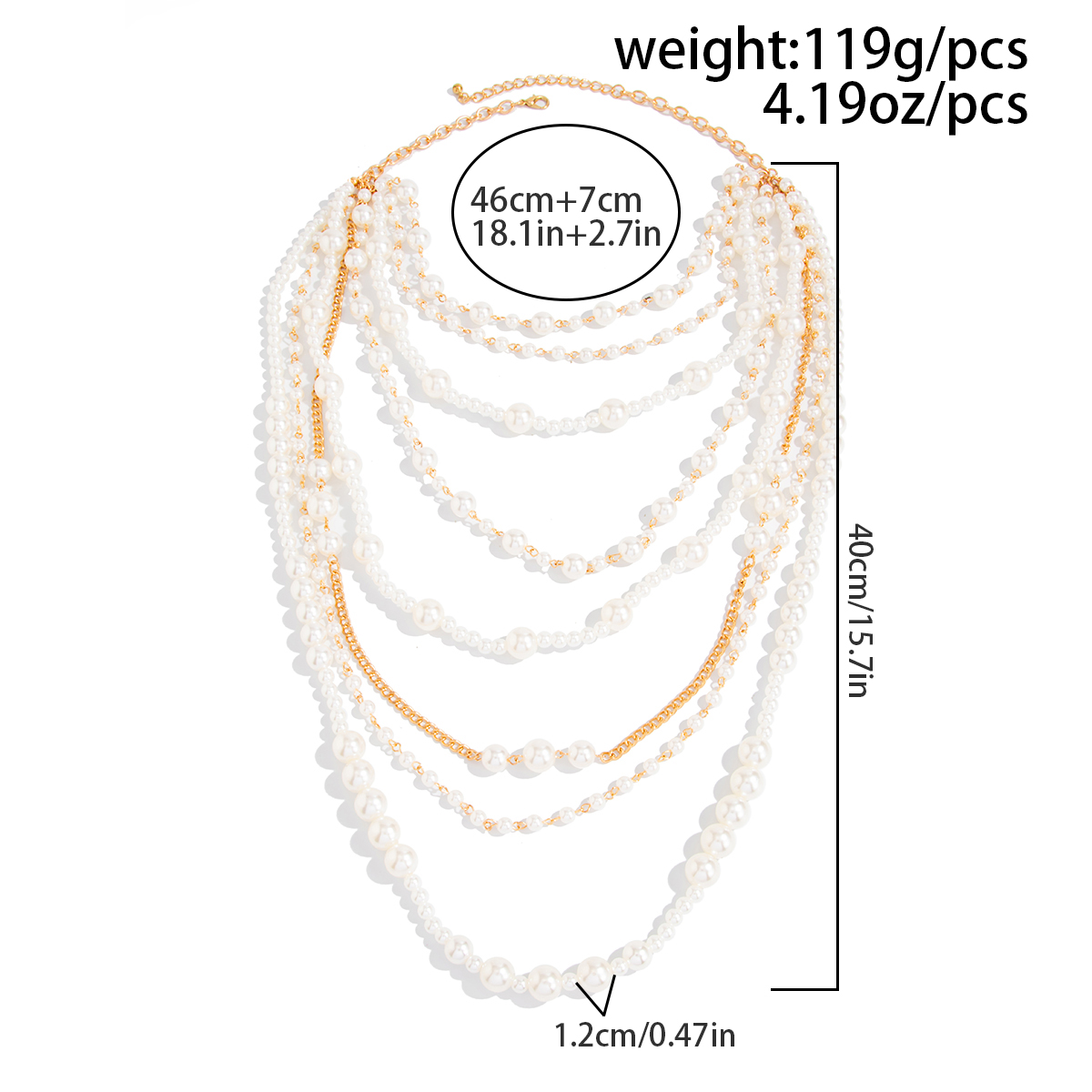 Ingemark – colliers ras de cou - Pearl Choker Necklace Vintage avis et prix